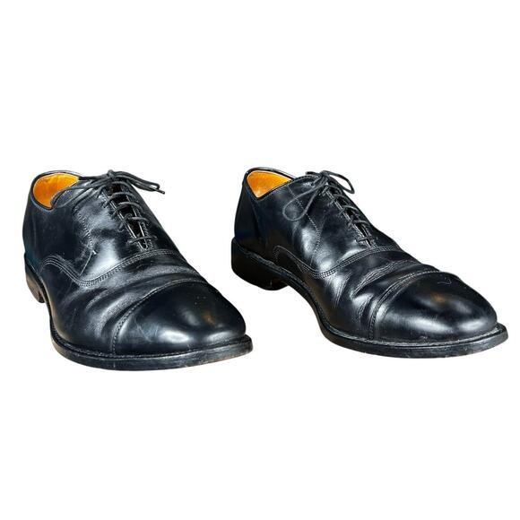 Allen Edmonds Park Avenue Black Leather Wide Lace Up Oxfords Size US 11 E main image 4